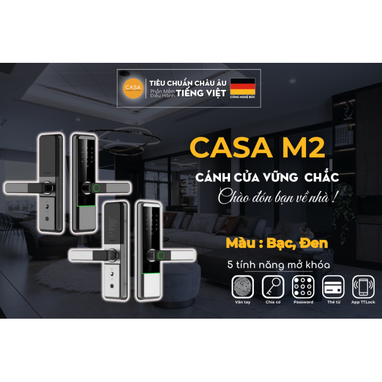 Khóa thông minh - Công Ty TNHH 1 TV NK TMDV Thiết Bị Thông Minh CASA